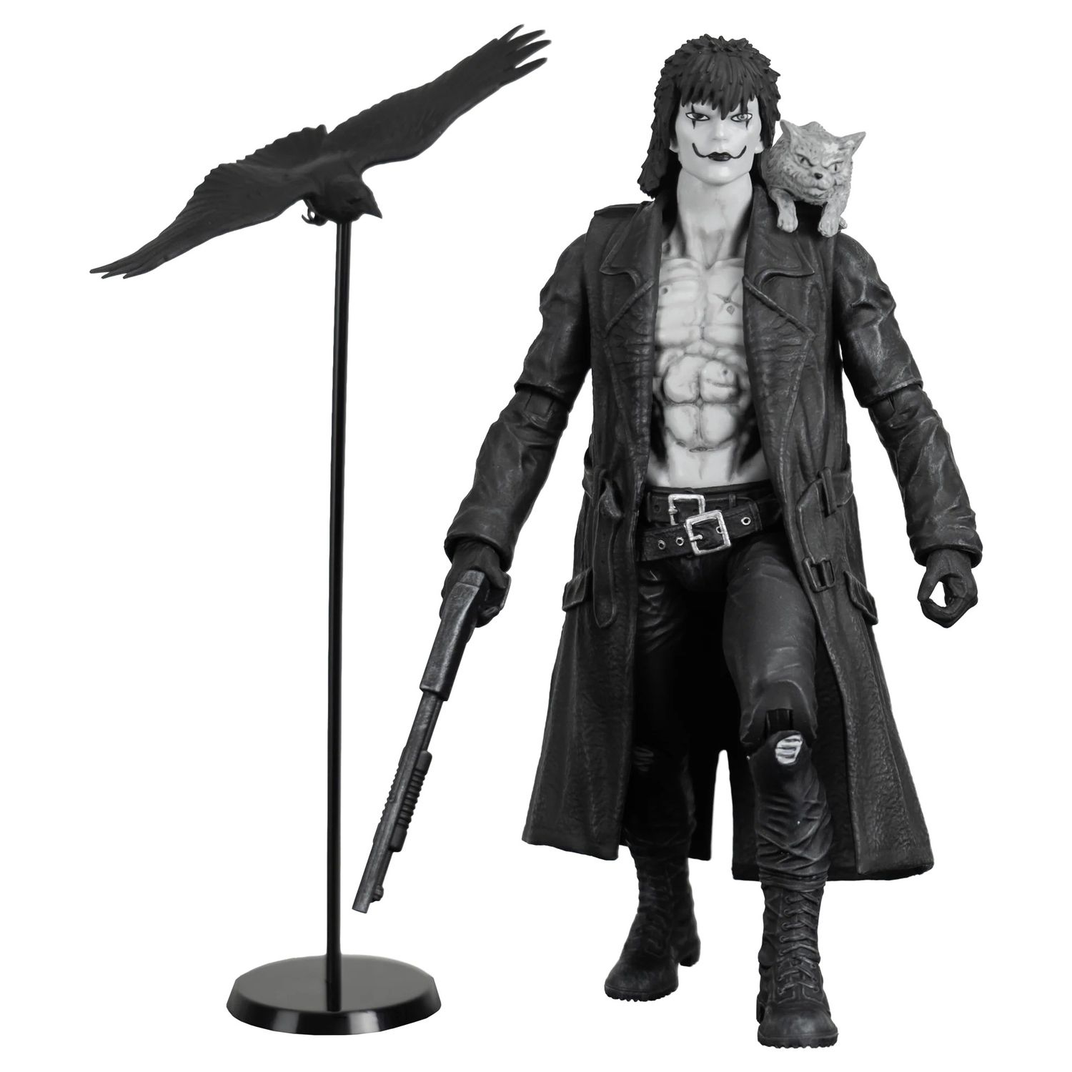 TRICK OR TREAT STUDIOS The Crow James O’Barr Eric Draven 7″ Action Figure TRICK OR TREAT STUDIOS The Crow James O’Barr Eric Draven 7″ Action Figure