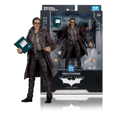 ***PRE-ORDER*** MCFARLANE TOYS DC MULTIVERSE 7 ***PRE-ORDER*** MCFARLANE TOYS DC MULTIVERSE 7" Deluxe Theatrical Edition The Dark Knight Commissioner Gordon Action Figure