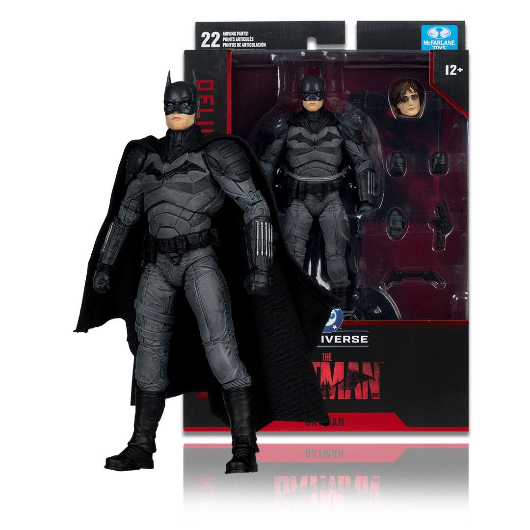***PRE-ORDER*** MCFARLANE TOYS DC MULTIVERSE 7" Deluxe Theatrical Edition The Batman 2022 Batman Action Figure