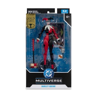 *** PRE ORDER*** MCFARLANE TOYS DC Multiverse Harley Quinn (DC Classic) Gold Label Action Figure *** PRE ORDER*** MCFARLANE TOYS DC Multiverse Harley Quinn (DC Classic) Gold Label Action Figure