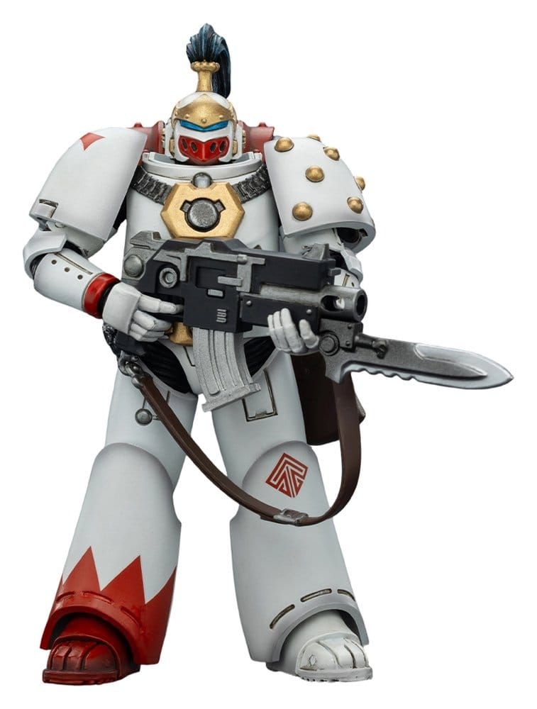Joy Toy Warhammer The Horus Heresy Action Figure White Scars MKVI Tactical Legionary 12 cm