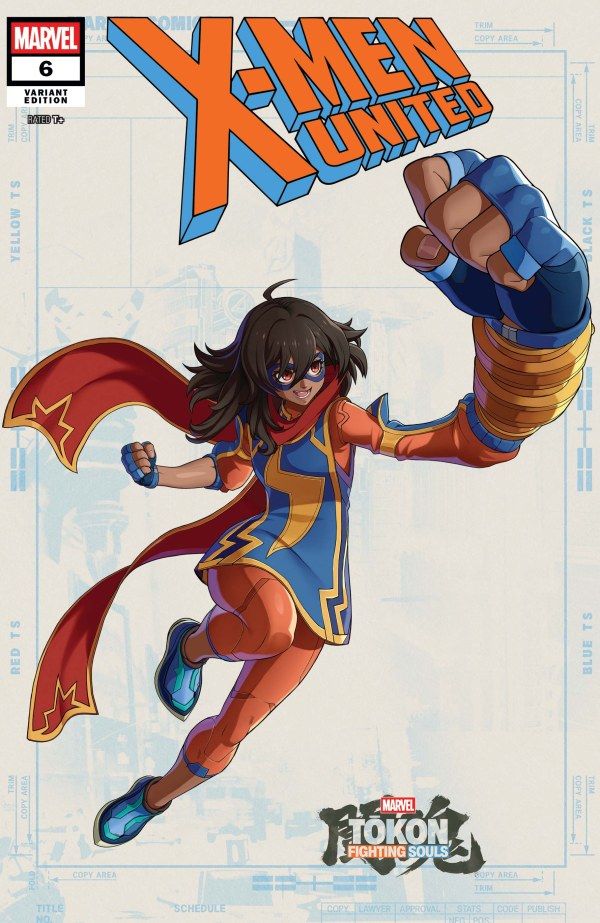 X-MEN UNITED #6 CVR E MARVEL TOKON FIGHTING SOULS VAR MARVEL COMICS (12th August 2026) X-MEN UNITED #6 CVR E MARVEL TOKON FIGHTING SOULS VAR MARVEL COMICS (12th August 2026)
