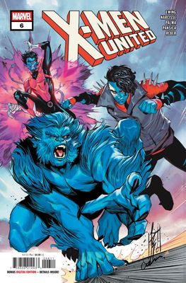 X-MEN UNITED #6 CVR A STEFANO CASELLI MARVEL COMICS (12th August 2026)