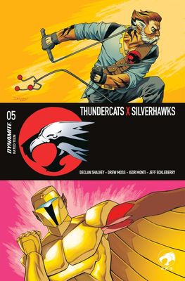 THUNDERCATS X SILVERHAWKS #5 CVR A DECLAN SHALVEY DYNAMITE COMICS (12th August 2026) THUNDERCATS X SILVERHAWKS #5 CVR A DECLAN SHALVEY DYNAMITE COMICS (12th August 2026)