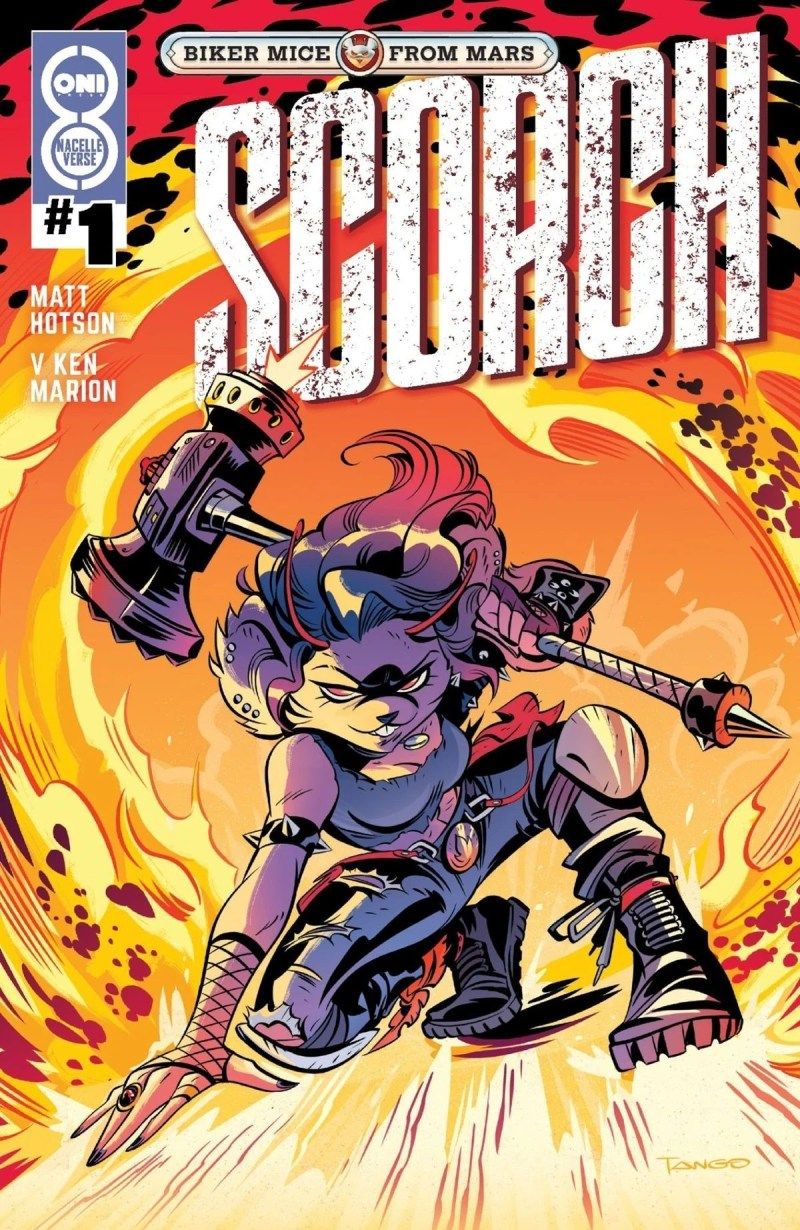BIKER MICE FROM MARS SCORCH #1 CVR A TANGO ONI PRESS COMICS (12th August 2026) BIKER MICE FROM MARS SCORCH #1 CVR A TANGO ONI PRESS COMICS (12th August 2026)