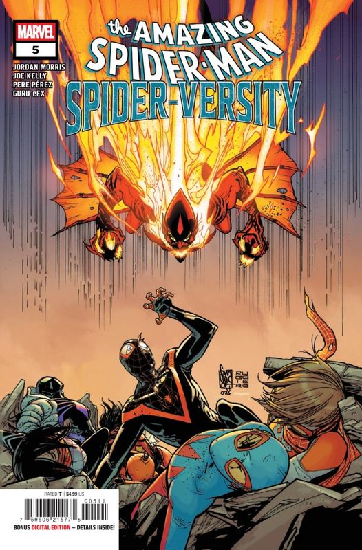 AMAZING SPIDER-MAN SPIDER-VERSITY #5 CVR A CAMUNCOLI MARVEL COMICS (12th August 2026) AMAZING SPIDER-MAN SPIDER-VERSITY #5 CVR A CAMUNCOLI MARVEL COMICS (12th August 2026)