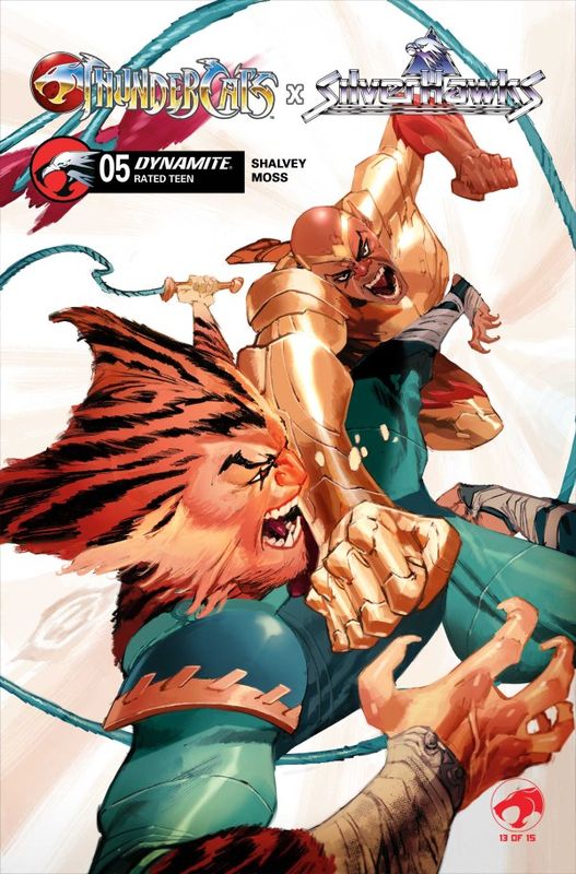 THUNDERCATS X SILVERHAWKS #5 CVR C ERIC CANETE VAR DYNAMITE COMICS (12th August 2026) THUNDERCATS X SILVERHAWKS #5 CVR C ERIC CANETE VAR DYNAMITE COMICS (12th August 2026)