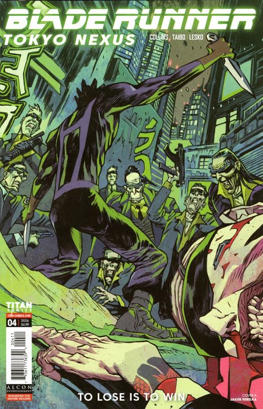 BLADE RUNNER TOKYO NEXUS TO LOSE IS TO WIN #4 CVR A REBELKA TITAN COMICS (12th August 2026) BLADE RUNNER TOKYO NEXUS TO LOSE IS TO WIN #4 CVR A REBELKA TITAN COMICS (12th August 2026)