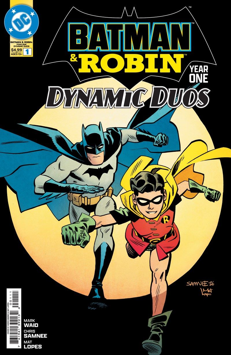BATMAN & ROBIN YEAR ONE DYNAMIC DUOS #1 CVR A CHRIS SAMNEE DC COMICS (12th August 2026)