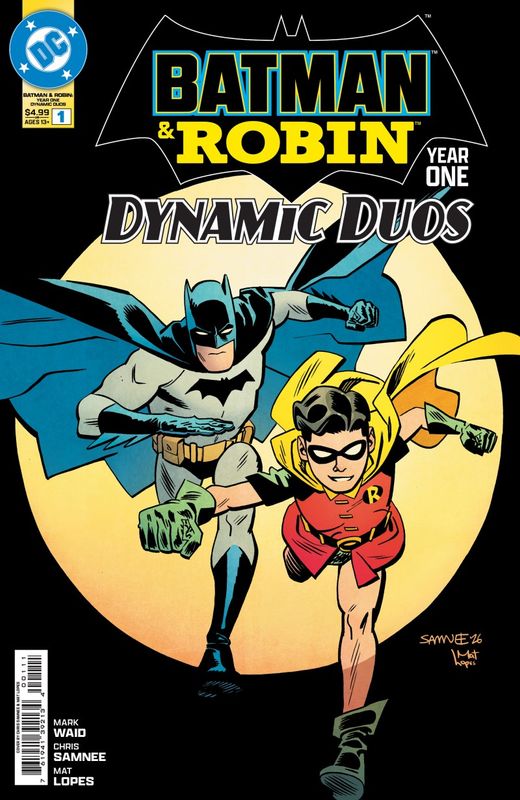 BATMAN & ROBIN YEAR ONE DYNAMIC DUOS #1 CVR A CHRIS SAMNEE DC COMICS (12th August 2026) BATMAN & ROBIN YEAR ONE DYNAMIC DUOS #1 CVR A CHRIS SAMNEE DC COMICS (12th August 2026)