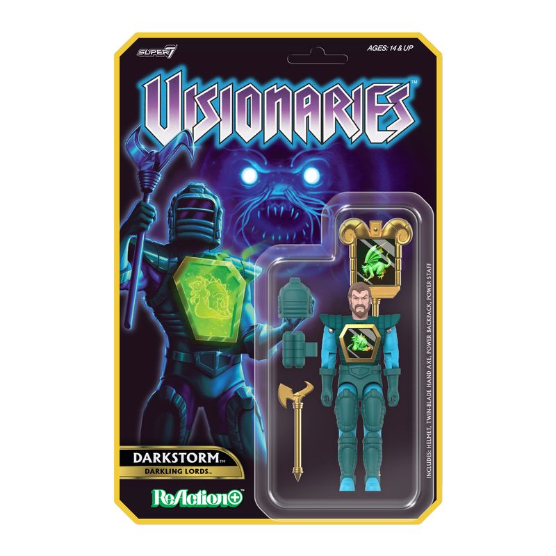 **PRE ORDER** Super7 Visionaries ReAction+ Wave 1 Darkstorm
