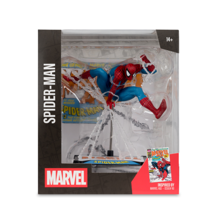McFarlane MARVEL 1:10th Scale Spider-man Collectible (Marvel Age) McFarlane MARVEL 1:10th Scale Spider-man Collectible (Marvel Age)