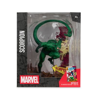 McFarlane MARVEL 1:10th Scale (Amazing Spider-Man #318) Scorpion Collectible