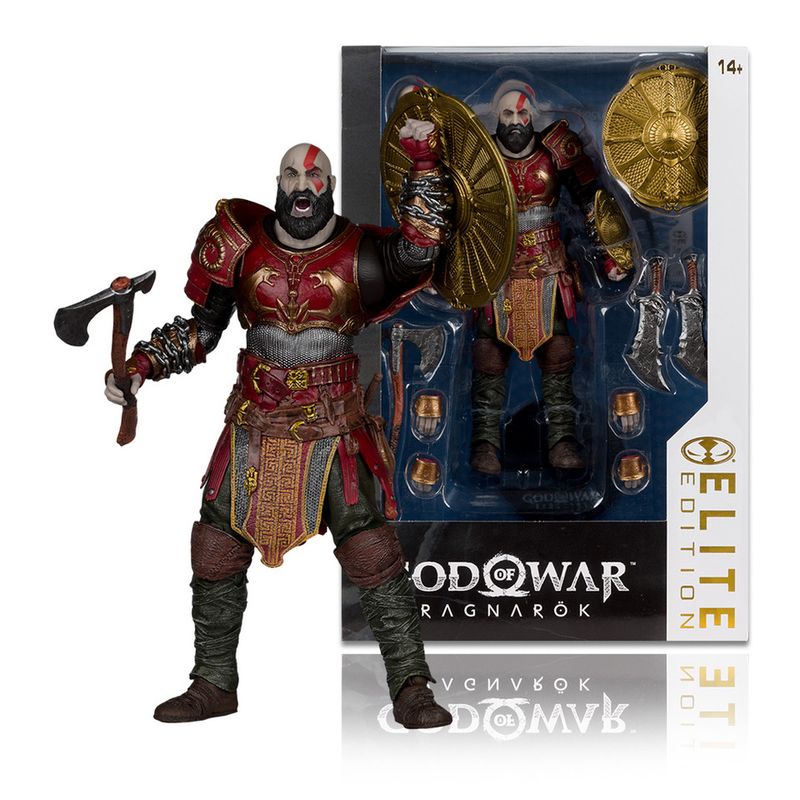 McFarlane Toys 7IN GOD OF WAR ELITE EDITION #14 KRATOS WITH ARES ARMOUR Action Figure McFarlane Toys 7IN GOD OF WAR ELITE EDITION #14 KRATOS WITH ARES ARMOUR Action Figure