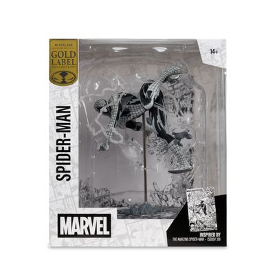 McFarlane MARVEL 1:10th Scale (Amazing Spider-Man #318) Line Art Spider-Man Collectible McFarlane MARVEL 1:10th Scale (Amazing Spider-Man #318) Line Art Spider-Man Collectible