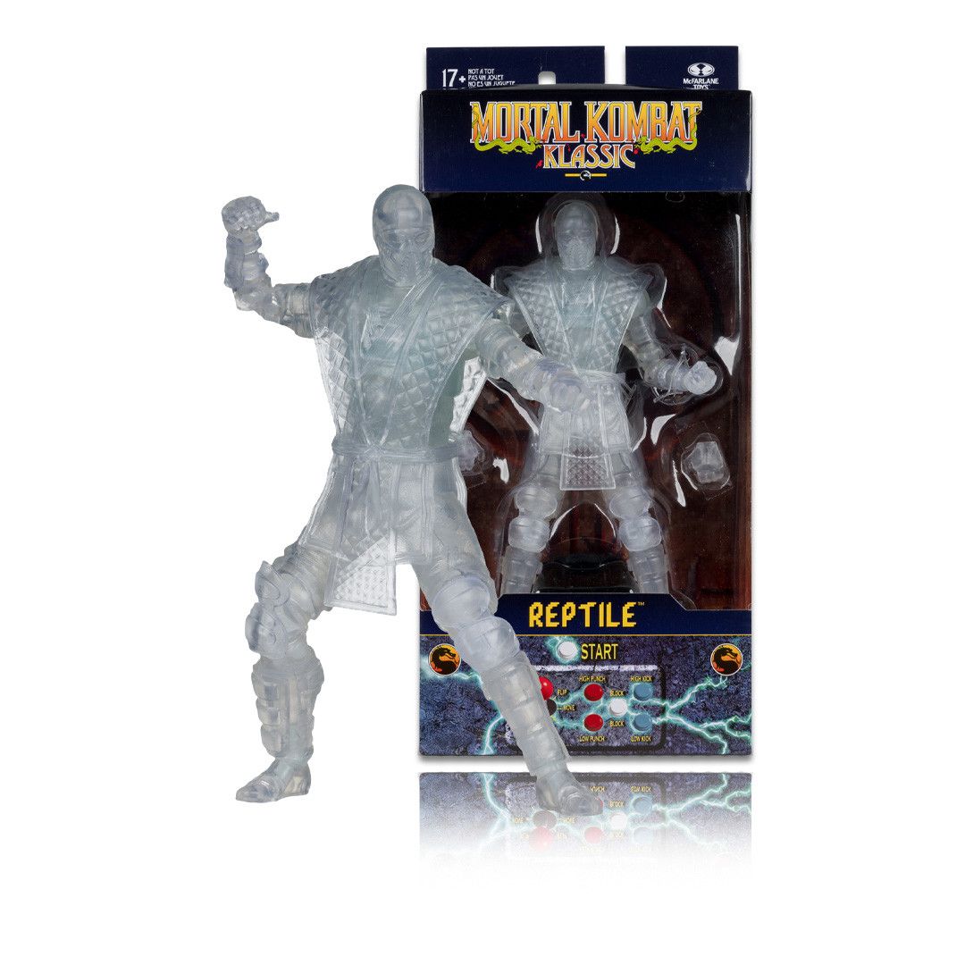 McFarlane Toys Mortal Kombat Klassic 7in Invisible Reptile Action Figure