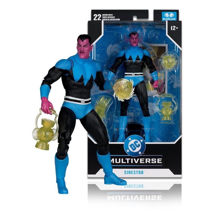 MCFARLANE TOYS DC Classic 7IN SINESTRO (CLASSIC UNIFORM) FIGURE MCFARLANE TOYS DC Classic 7IN SINESTRO (CLASSIC UNIFORM) FIGURE