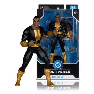 MCFARLANE TOYS DC Classic 7IN BLACK ADAM (MODERN AGE) FIGURE MCFARLANE TOYS DC Classic 7IN BLACK ADAM (MODERN AGE) FIGURE