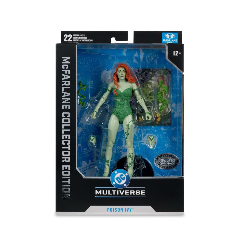 MCFARLANE TOYS DC MULTIVERSE Collector Edition #62 Poison Ivy (DC Classic) Platinum ONLY MCFARLANE TOYS DC MULTIVERSE Collector Edition #62 Poison Ivy (DC Classic) Platinum ONLY