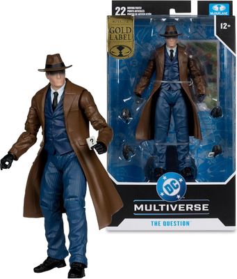 MCFARLANE TOYS DC 7IN (Gold Label) The Question Figure MCFARLANE TOYS DC 7IN (Gold Label) The Question Figure