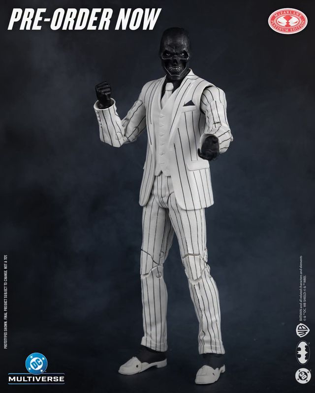 MCFARLANE TOYS DC Classic 7IN BLACK MASK (CHASE) FIGURE MCFARLANE TOYS DC Classic 7IN BLACK MASK (CHASE) FIGURE
