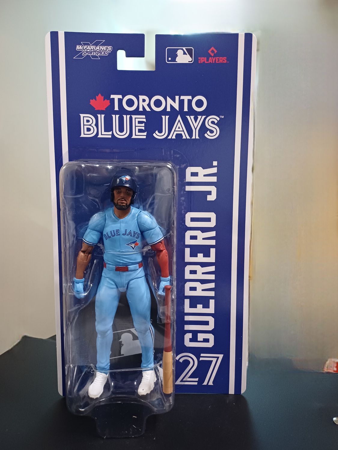 MCFARLANE TOYS MLB Vladimir Guerrero JR. (Blue Jays) FIGURE