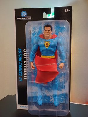 MCFARLANE TOYS DC Multiverse 7in Superman (Action Comics #1) Blister Card Action Figure MCFARLANE TOYS DC Multiverse 7in Superman (Action Comics #1) Blister Card Action Figure
