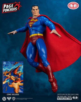 MCFARLANE TOYS DC MULTIVERSE 7IN FIGURE WITH COMIC - WV13 - SUPERMAN (JUSTICE) MCFARLANE TOYS DC MULTIVERSE 7IN FIGURE WITH COMIC - WV13 - SUPERMAN (JUSTICE)