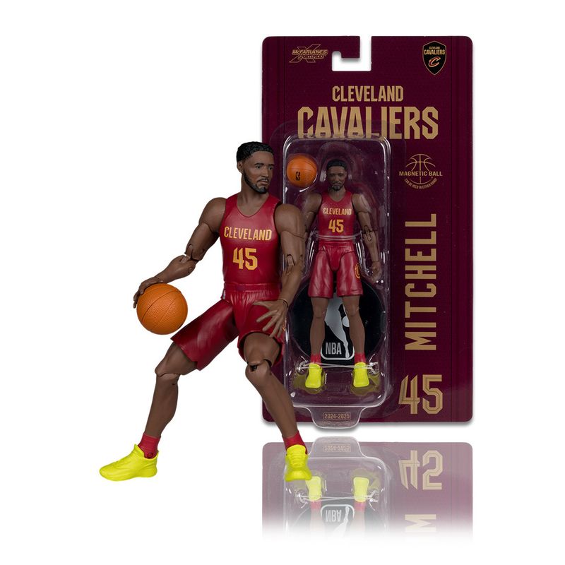 MCFARLANE TOYS NBA Donovan Mitchell (Cleveland Cavaliers) FIGURE MCFARLANE TOYS NBA Donovan Mitchell (Cleveland Cavaliers) FIGURE
