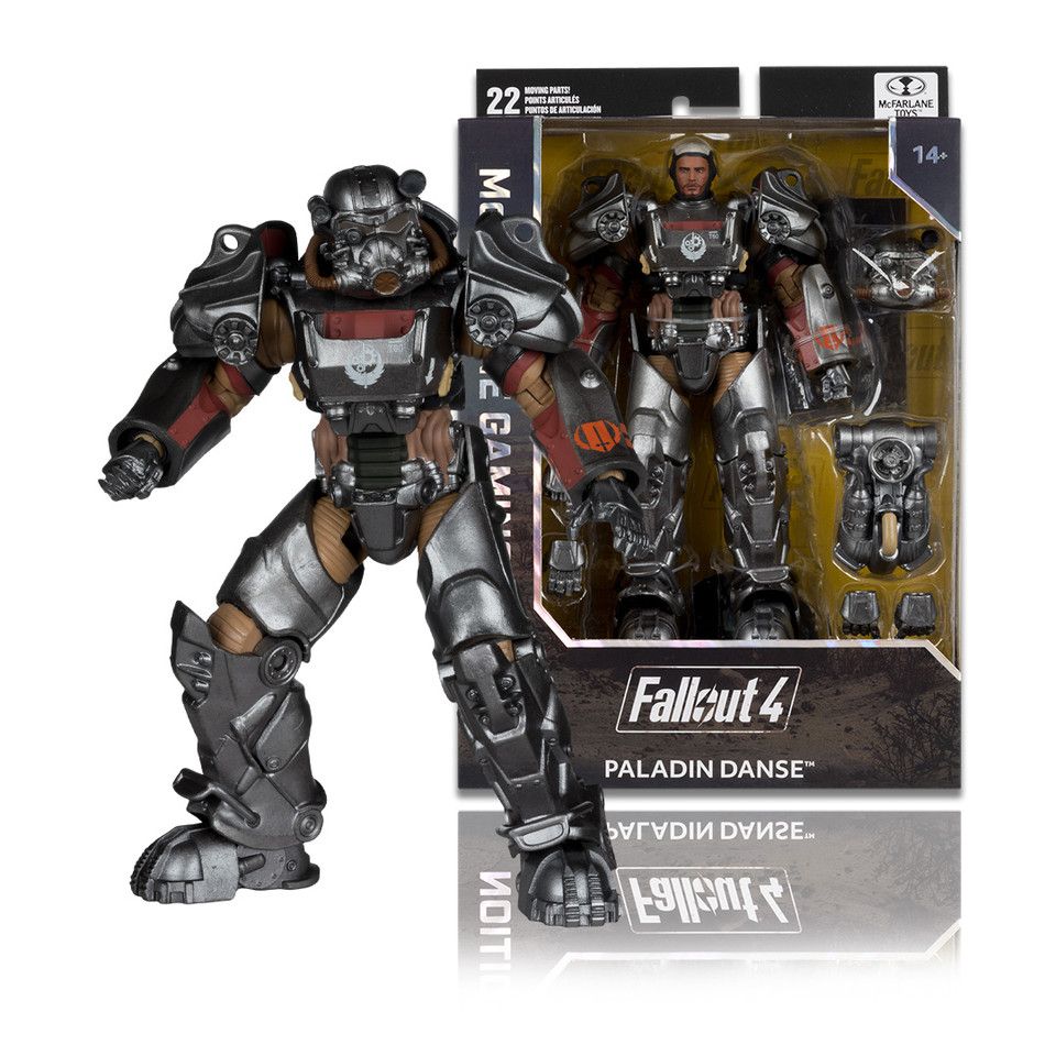 McFarlane Toys Fallout - 7 McFarlane Toys Fallout - 7" Deluxe (FALLOUT 4) T-60 PALADIN -DANSE Action Figure