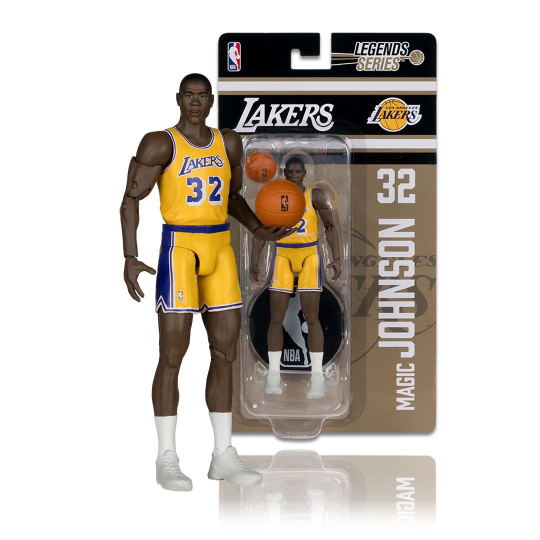 MCFARLANE TOYS NBA Legends Series Earvin MCFARLANE TOYS NBA Legends Series Earvin "Magic" Johnson (Los Angeles Lakers) FIGURE