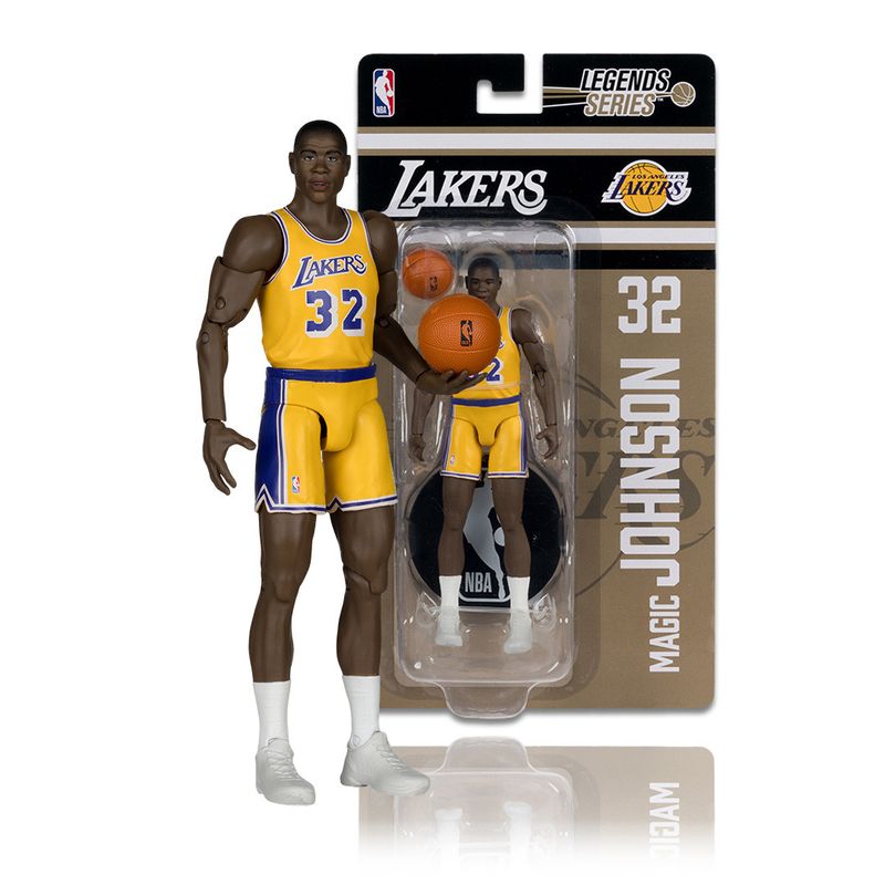 MCFARLANE TOYS NBA Legends Series Earvin MCFARLANE TOYS NBA Legends Series Earvin "Magic" Johnson (Los Angeles Lakers) FIGURE