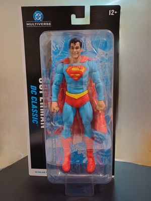 MCFARLANE TOYS DC Multiverse 7in Superman (Classic) Blister Card Action Figure MCFARLANE TOYS DC Multiverse 7in Superman (Classic) Blister Card Action Figure
