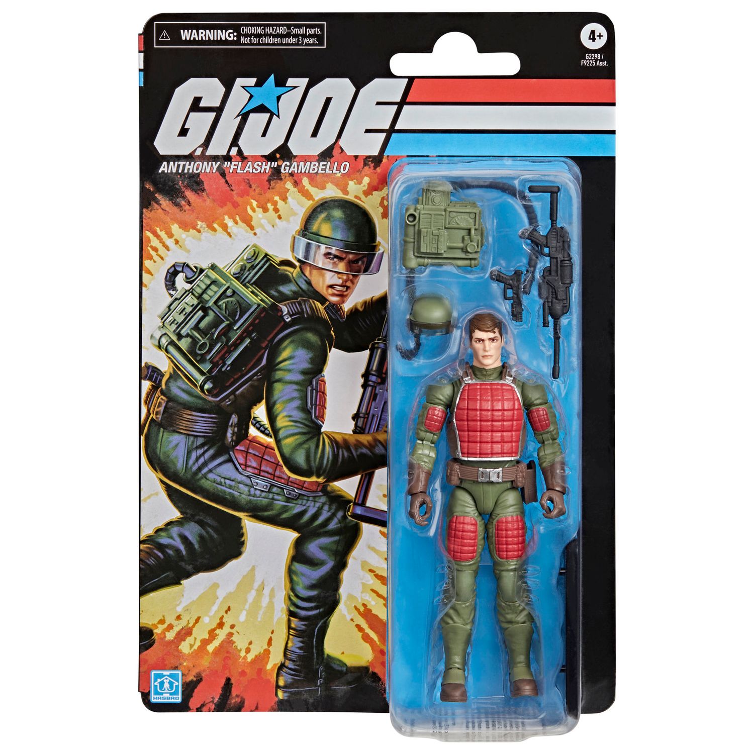 ***PRE ORDER*** G.I. Joe Classified Series Retro Cardback Anthony "Flash" Gambello Action Figure