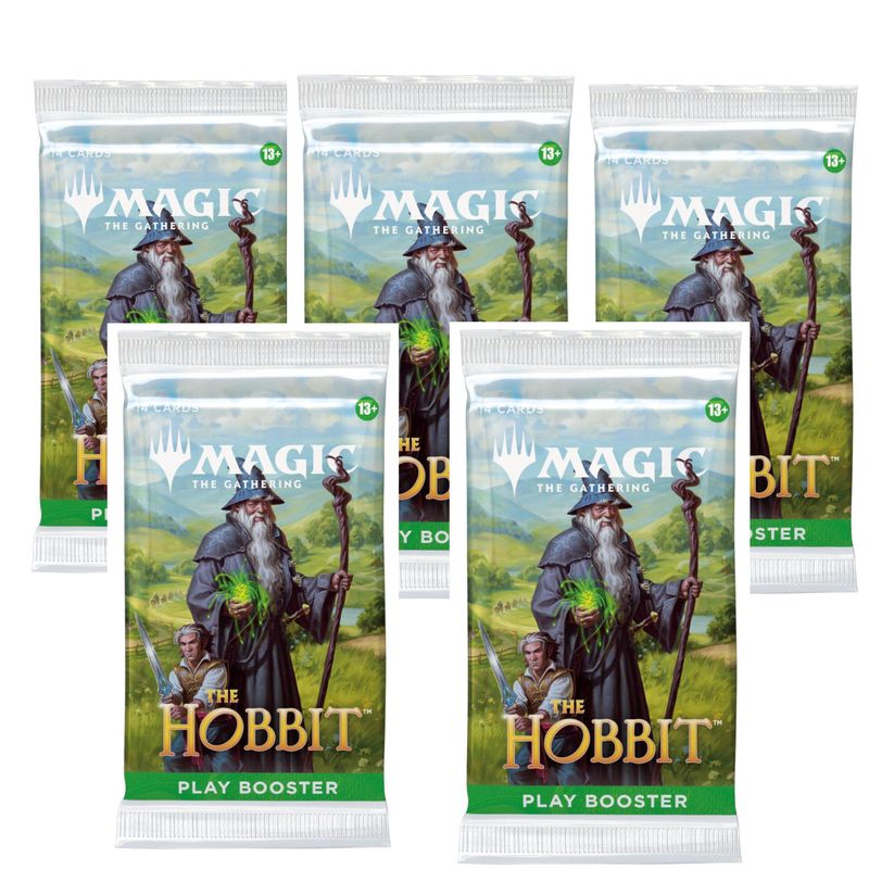 Magic the Gathering: The Hobbit Play 5X Play Booster Packs Magic the Gathering: The Hobbit Play 5X Play Booster Packs