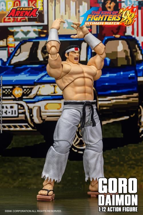 STORM COLLECTIBLES ARENA The King of Fighters '98 Ultimate Match Goro Daimon 6 STORM COLLECTIBLES ARENA The King of Fighters '98 Ultimate Match Goro Daimon 6" Scale Action Figure