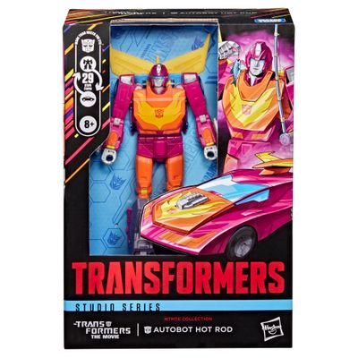 Transformers Studio Series MTMTE Collection The Transformers: The Movie Voyager Class Autobot Hot Rod Transformers Studio Series MTMTE Collection The Transformers: The Movie Voyager Class Autobot Hot Rod