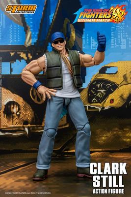 STORM COLLECTIBLES The King of Fighters '98 Ultimate Match Clark Still 1/12 Scale Figure