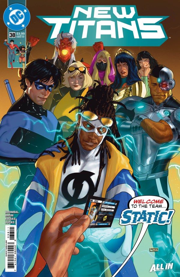 NEW TITANS #38 CVR A TAURIN CLARKE DC COMICS (19th August 2026) NEW TITANS #38 CVR A TAURIN CLARKE DC COMICS (19th August 2026)