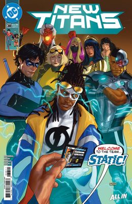 NEW TITANS #38 CVR A TAURIN CLARKE DC COMICS (19th August 2026)
