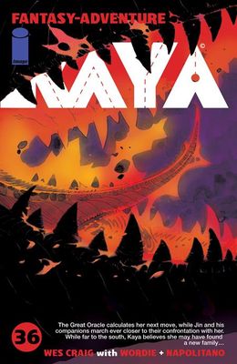 KAYA #36 CVR A WES CRAIG IMAGE COMICS (19th August 2026) KAYA #36 CVR A WES CRAIG IMAGE COMICS (19th August 2026)