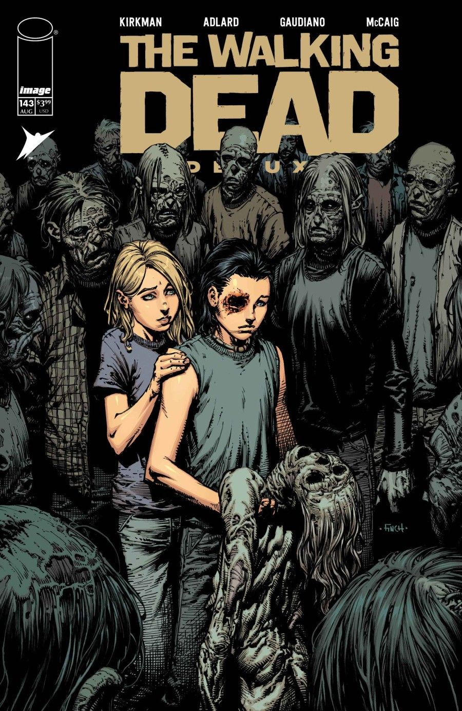 WALKING DEAD DELUXE #143 CVR A DAVID FINCH & DAVE MCCAIG IMAGE COMICS (19th August 2026)