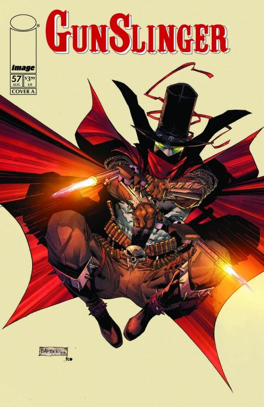 GUNSLINGER SPAWN #57 CVR A CARLO BARBERI IMAGE COMICS (19th August 2026) GUNSLINGER SPAWN #57 CVR A CARLO BARBERI IMAGE COMICS (19th August 2026)