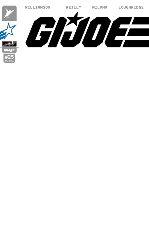 GI JOE #25 CVR G BLANK SKETCH JOE VAR IMAGE COMICS (19th August 2026) GI JOE #25 CVR G BLANK SKETCH JOE VAR IMAGE COMICS (19th August 2026)
