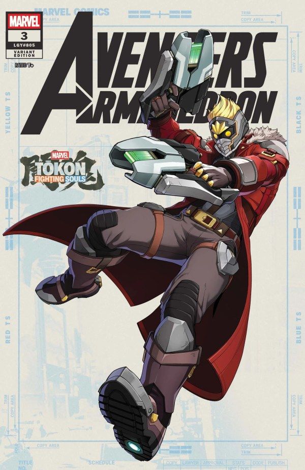 AVENGERS ARMAGEDDON #3 CVR B MARVEL TOKON FIGHTING SOULS VAR MARVEL COMICS (19th August 2026) AVENGERS ARMAGEDDON #3 CVR B MARVEL TOKON FIGHTING SOULS VAR MARVEL COMICS (19th August 2026)