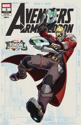 AVENGERS ARMAGEDDON #3 CVR B MARVEL TOKON FIGHTING SOULS VAR MARVEL COMICS (19th August 2026) AVENGERS ARMAGEDDON #3 CVR B MARVEL TOKON FIGHTING SOULS VAR MARVEL COMICS (19th August 2026)