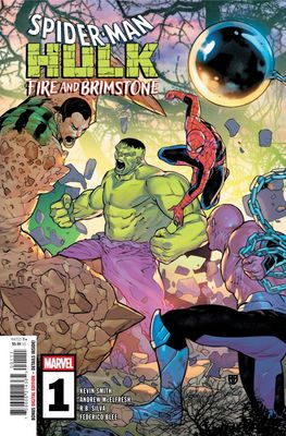 SPIDER-MAN/HULK FIRE AND BRIMSTONE #1 CVR A RB SILVA MARVEL COMICS (19th August 2026)