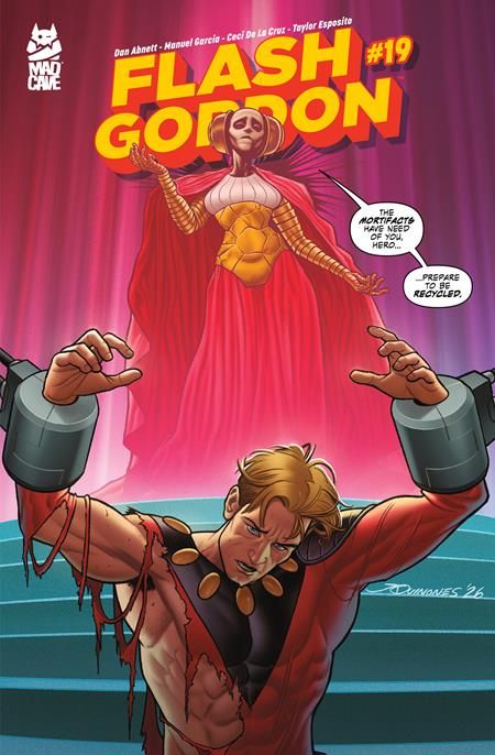 FLASH GORDON #19 CVR A JOE QUINONES MAD CAVE COMICS (19th August 2026) FLASH GORDON #19 CVR A JOE QUINONES MAD CAVE COMICS (19th August 2026)