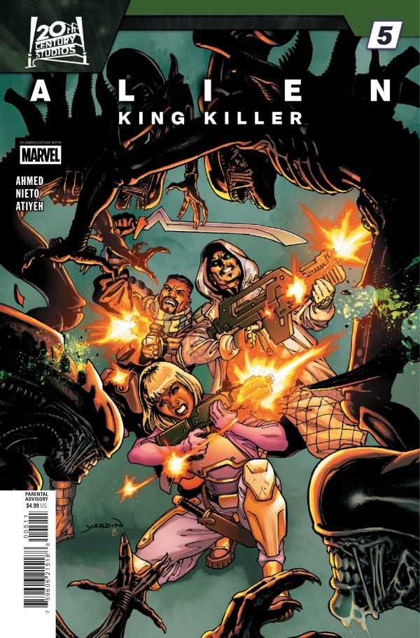 ALIEN KING KILLER #5 CVR A DAVID YARDIN MARVEL COMICS (19th August 2026) ALIEN KING KILLER #5 CVR A DAVID YARDIN MARVEL COMICS (19th August 2026)