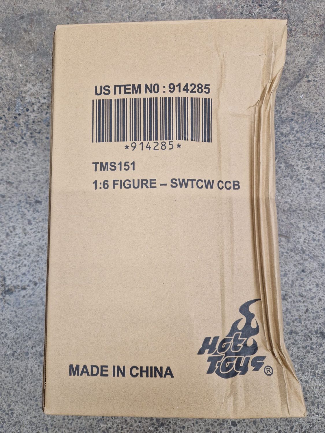 **DAMAGED BOX** Hot Toys 1:6 Clone Commando BOSS (Star Wars: The Clone Wars) EXCLUSIVE (LIMITED EDITION)